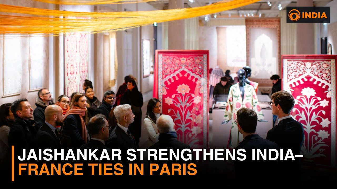 Jaishankar Strengthens India&ndash;France Ties in Paris