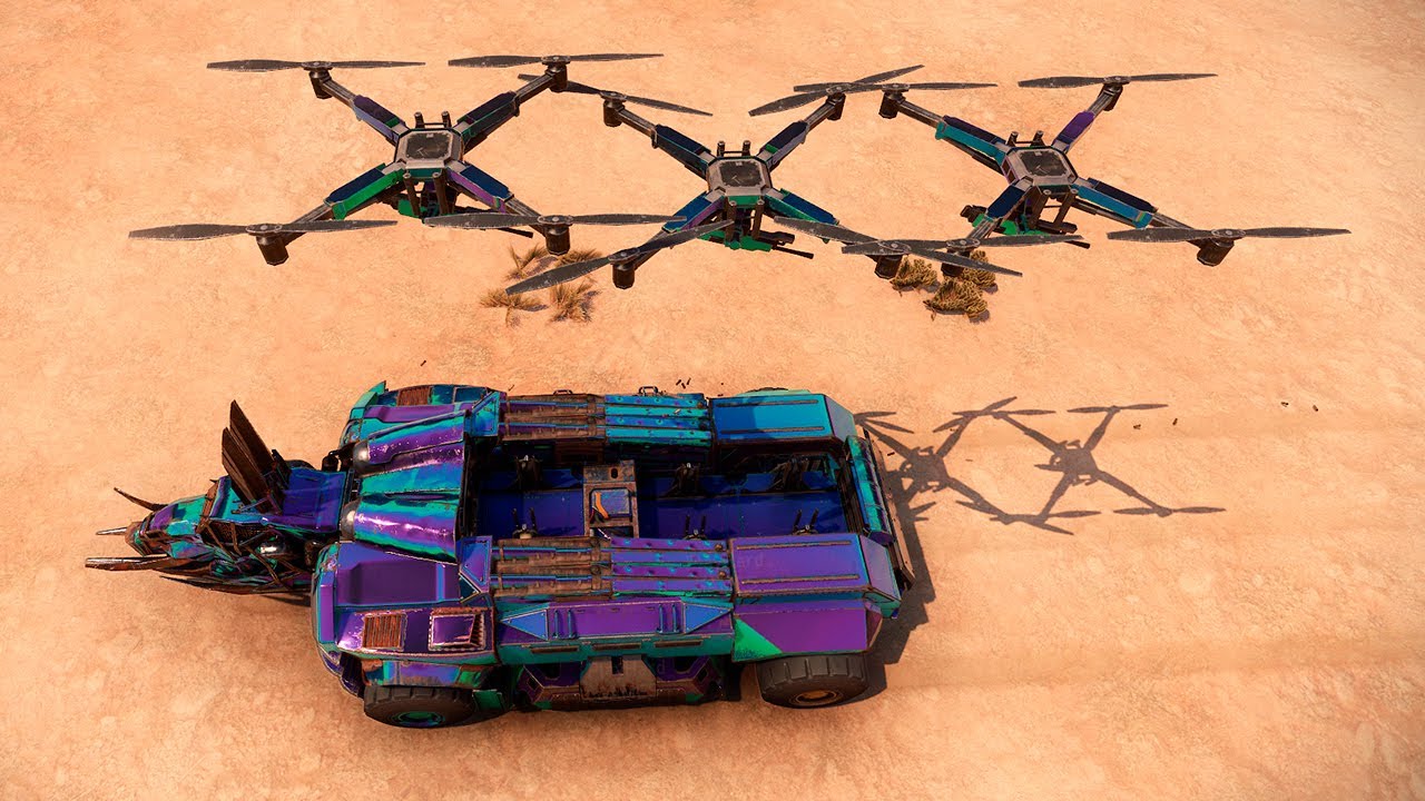 PIG-AIRCRAFT CARRIER! &bull; Crossout &bull; Boar + Drones