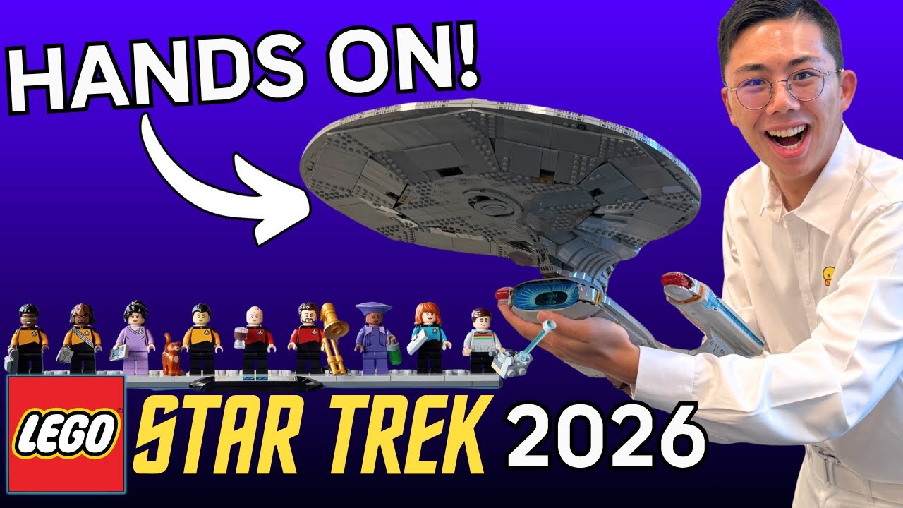 LEGO Star Trek уже здесь! Знакомьтесь с НОВЫМ USS Enterprise 2026 года! (10356)