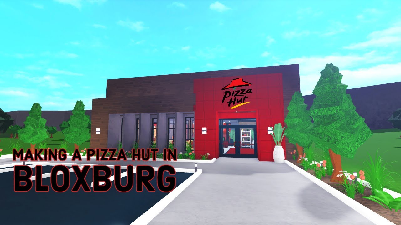 Roblox | Bloxburg | Pizza Hut Speedbuild | No Gamepass /Tapioca