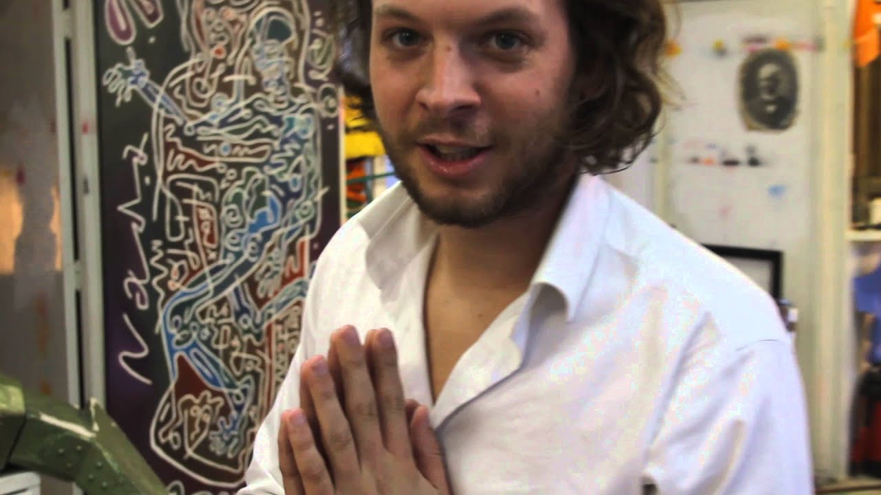 Jorn van Hoorn painted by Peter Klashorst 15 oktober 2010 1/3
