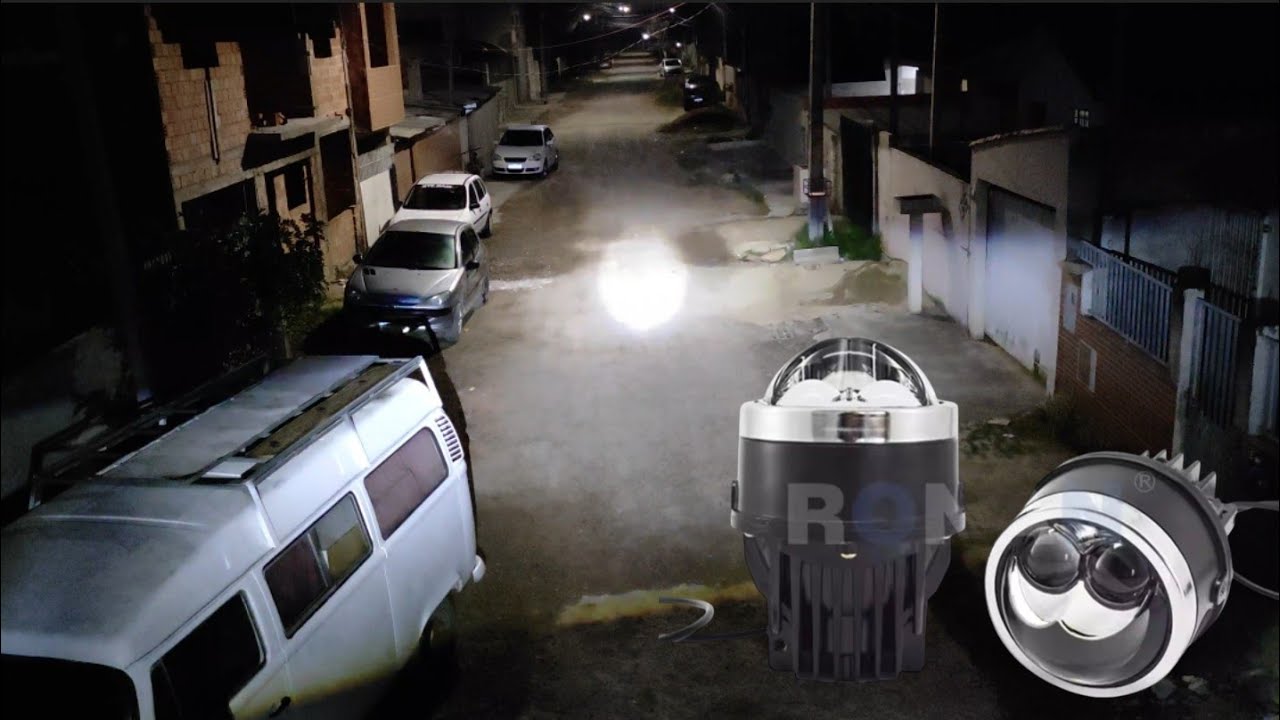 Teste projetor biled laser neblina, toppp !