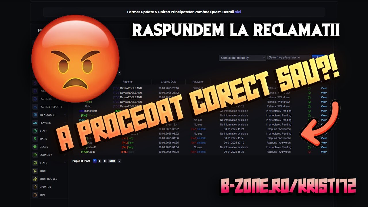 RASPUNDEM LA RECLAMATII DE CHEATS! BANAM CEVA AZI? #12