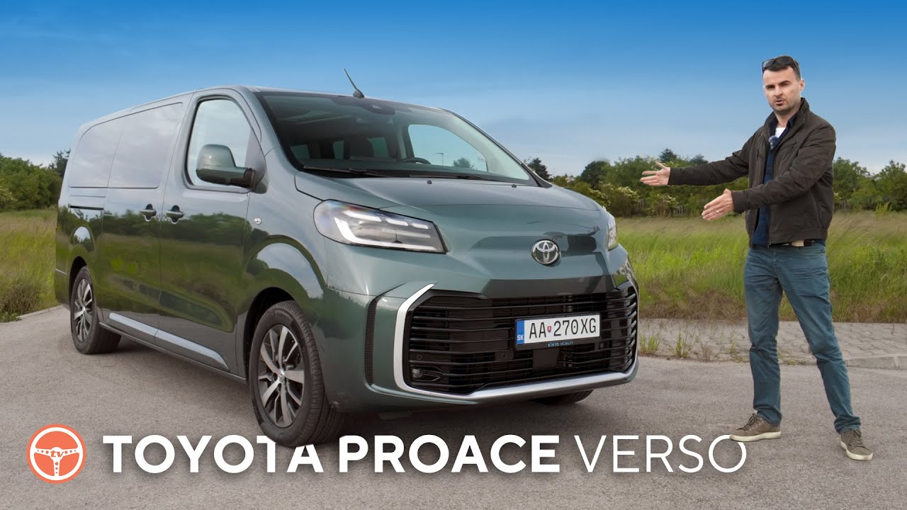 Dokonalé rodinné auto? TOYOTA PROACE VERSO - volant.tv test
