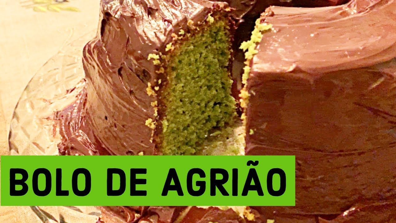 BOLO FIT de agrião sem glúten e sem lactose. Super verde e fácil de fazer | Rodrigo Cirne