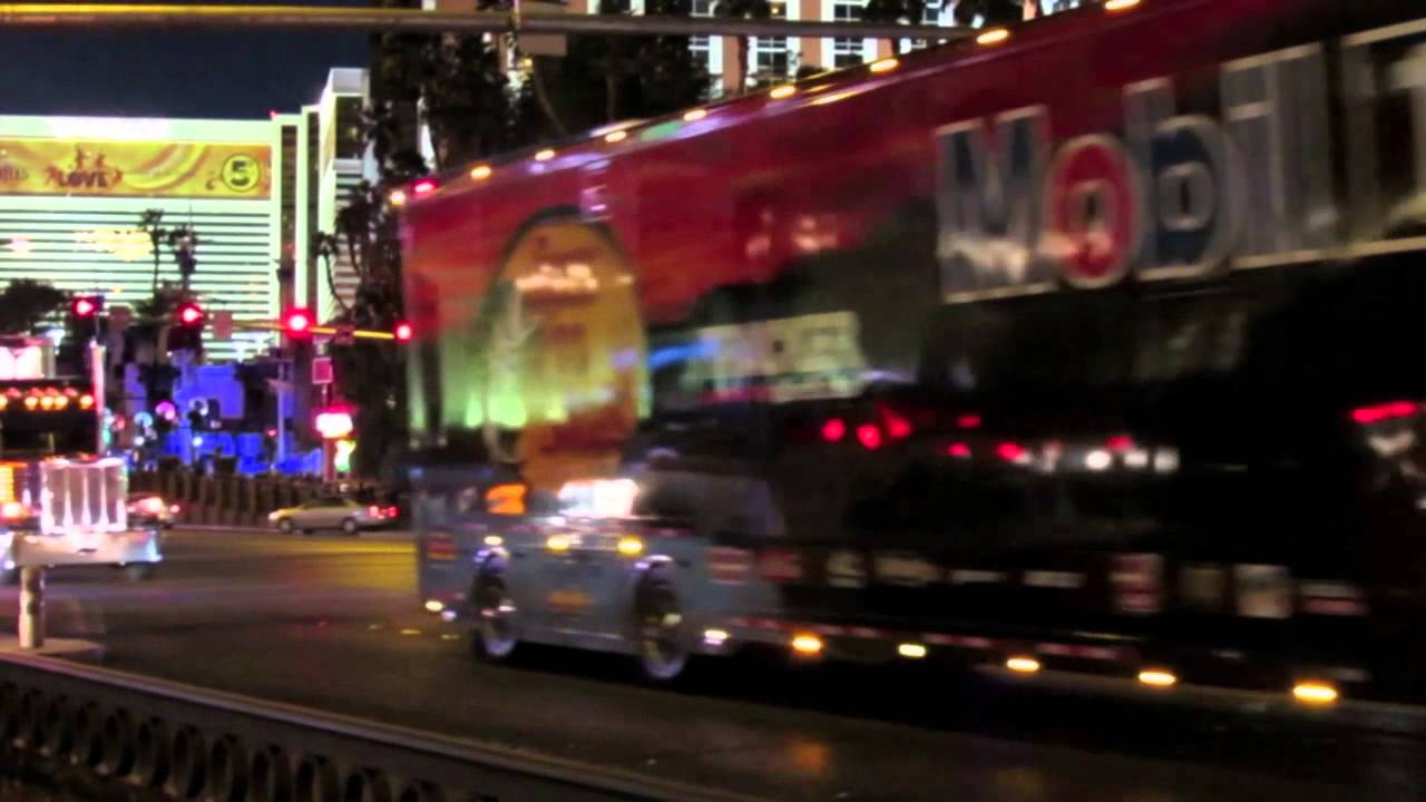 NASCAR Hauler Parade on the Strip 03-06-13