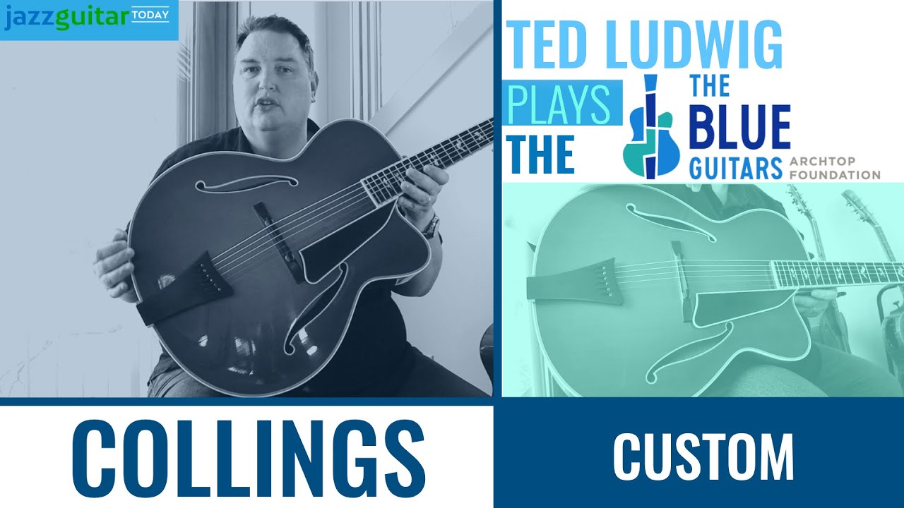 The Collings Blue Custom from the Blue Guitar Collection