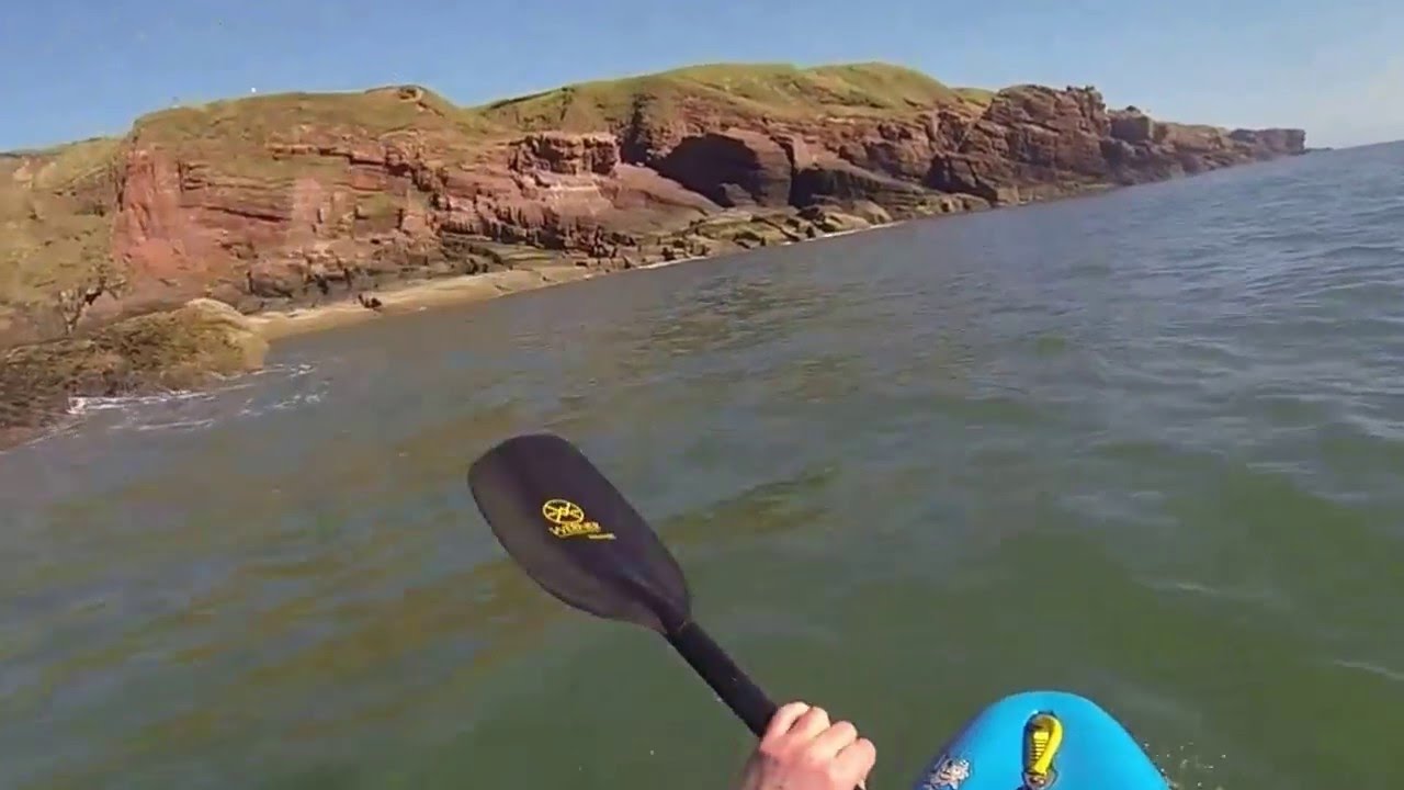 Arbroath Cliffs Kayaking 20 04 2016