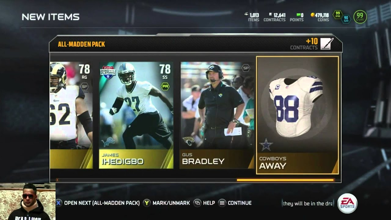 Madden 15 Ultimate Team :: Bundle Opening(All Madden) ::-XBOX ONE Madden 15 Ultimate Team
