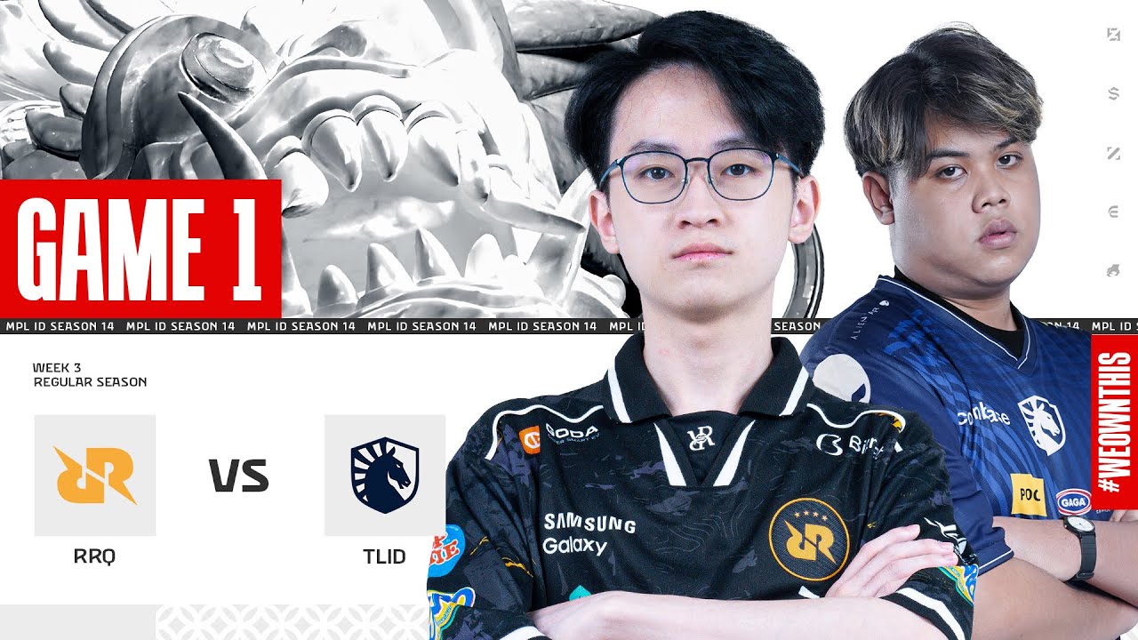 RRQ HOSHI vs TEAM LIQUID ID | Regular Season Week 3 Day 3 | Game 1 | #MPLIDS14