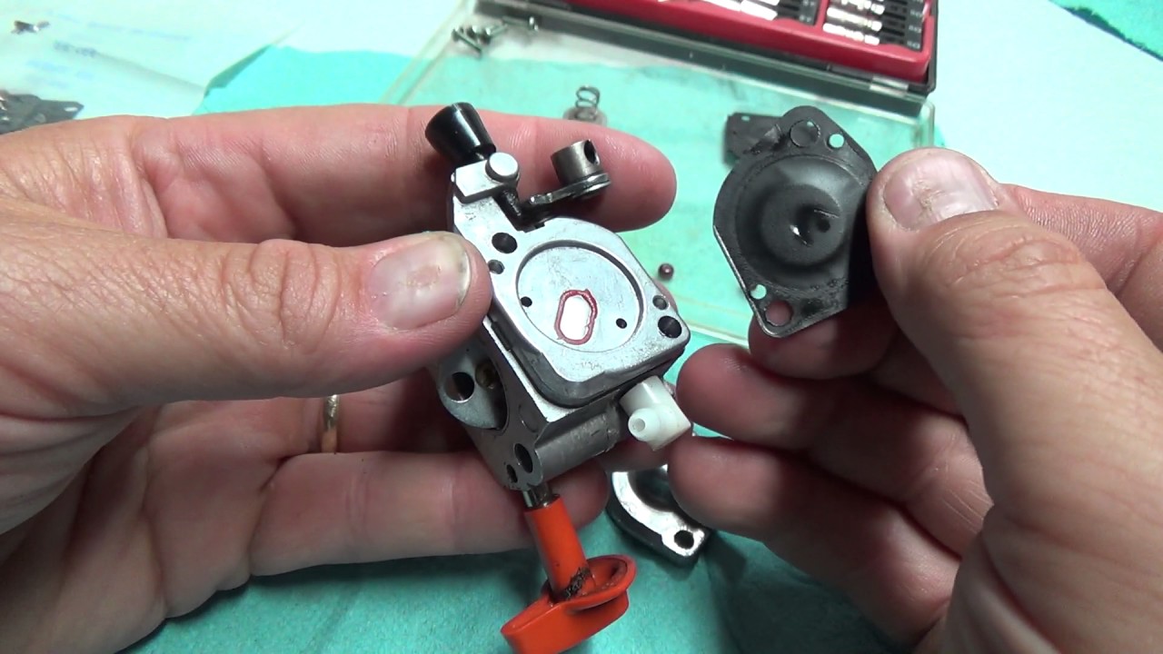 Stihl FS90R Carburator teardown