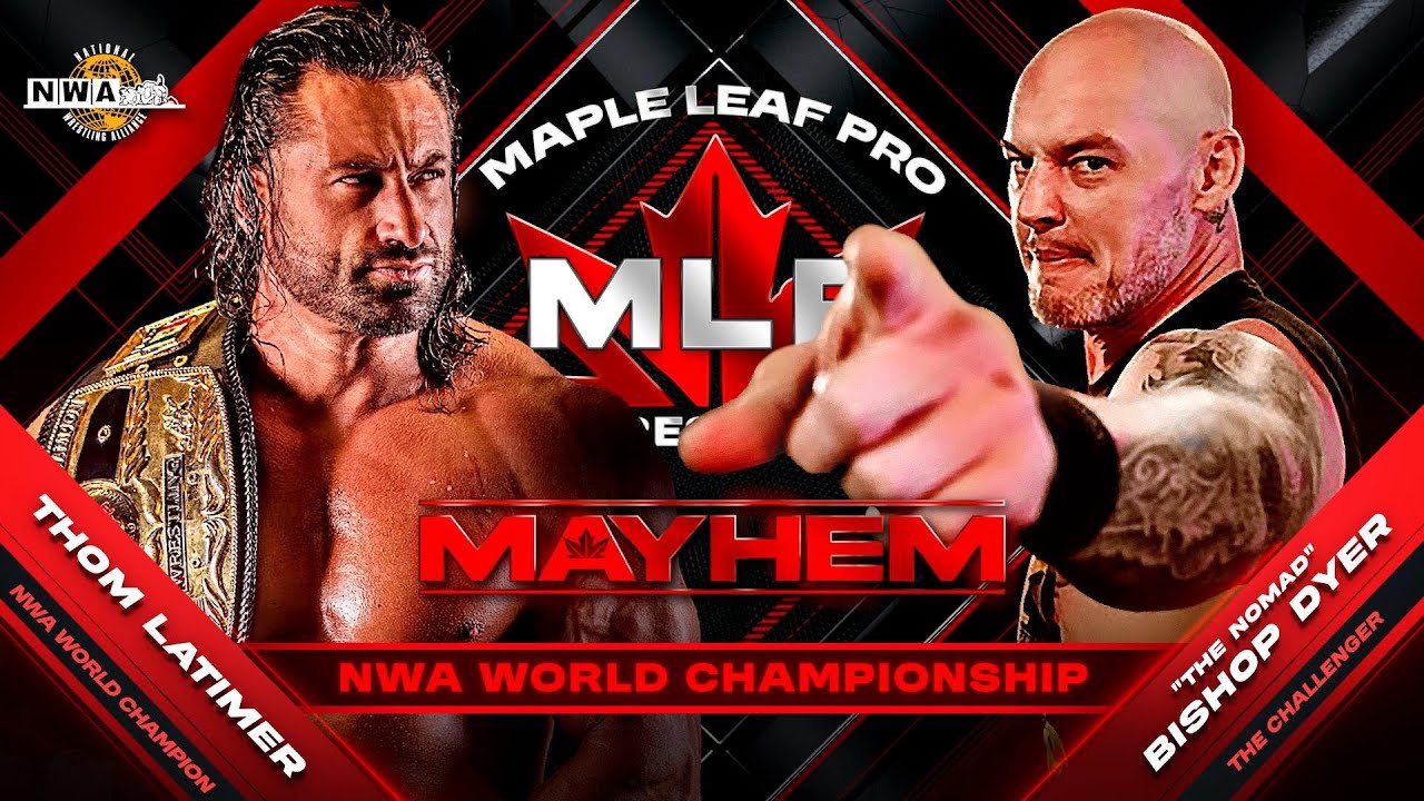 FULL MATCH | Thom Latimer vs Bishop Dyer | NWA World Title | MLP Mayhem Night 1
