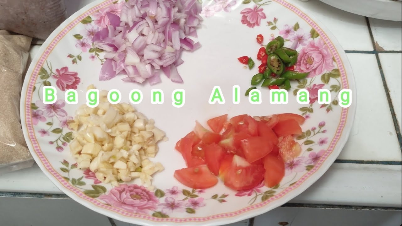 Filipinofood. Bagoong Alamang. 