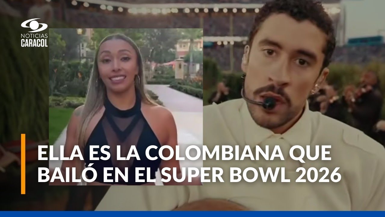 María Díaz, la bailarina colombiana que hizo parte del Super Bowl de Bad Bunny
