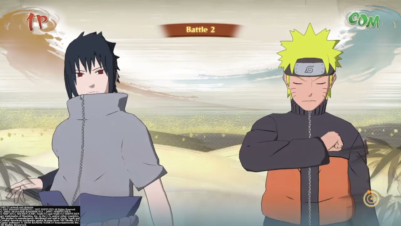 NARUTO SHIPPUDEN™: Ultimate Ninja® STORM 4 Sasuke Vs Naruto Free Battle