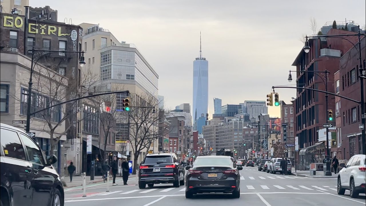 Central Park West to Downtown New York City via 7th Avenue Drive