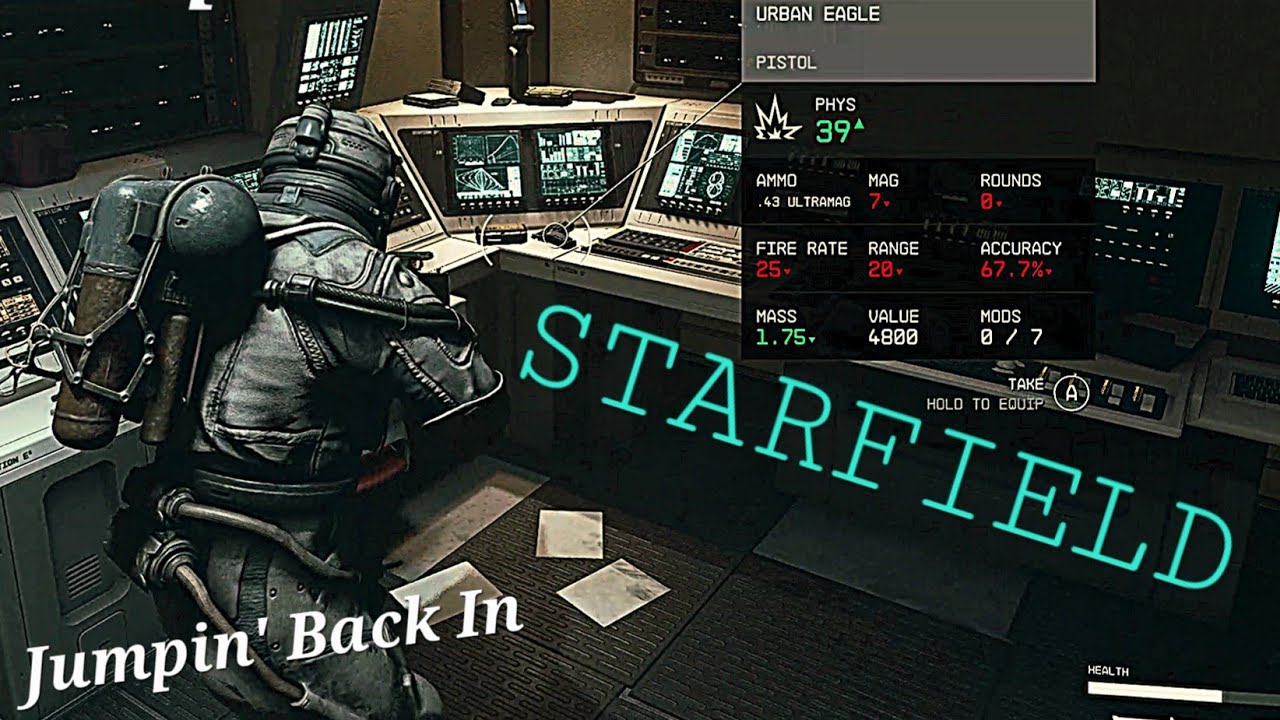 Starfield - Jumping Back IN - How Long Can I Last FOR?  - Settings Set to ULTRA!!!!