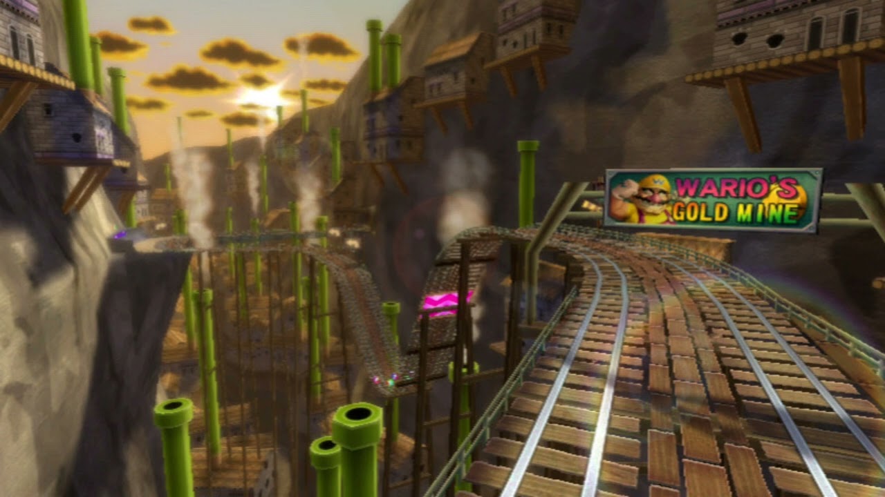 Wario's Gold Mine - Mario Kart Wii (slowed + reverb)