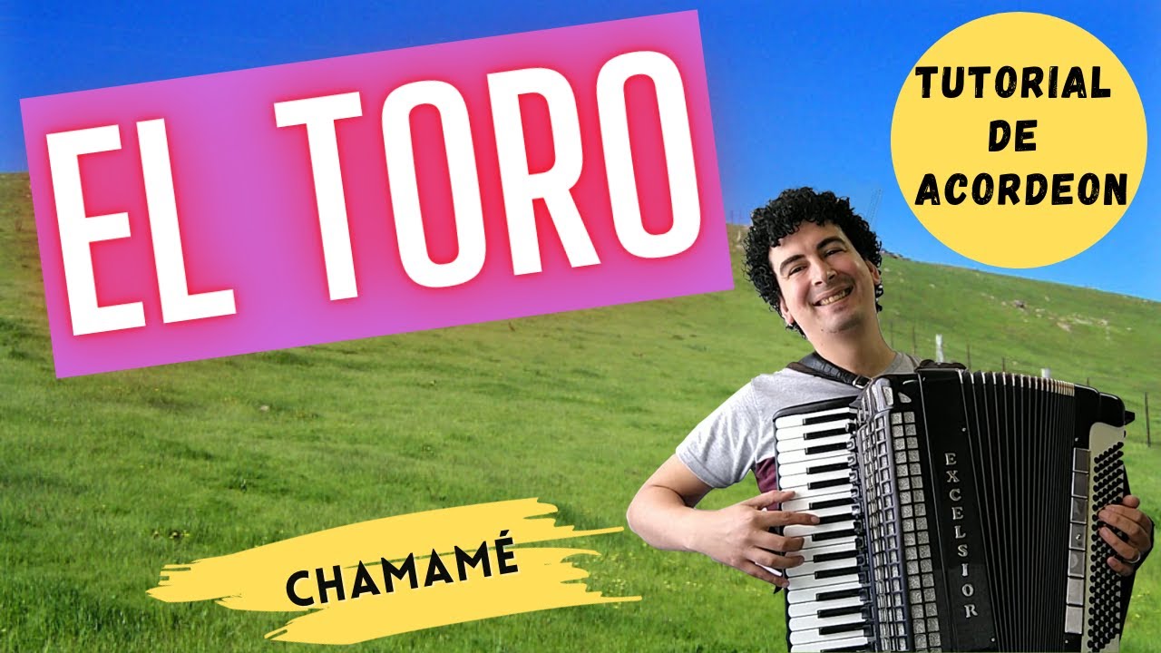 🐮 EL TORO - TUTORIAL DE ACORDEON A PIANO -