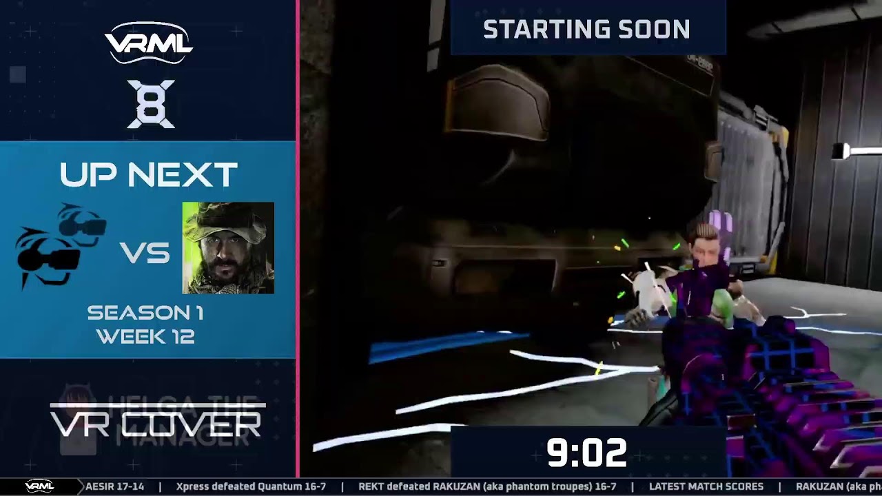 VR Master League Live Stream