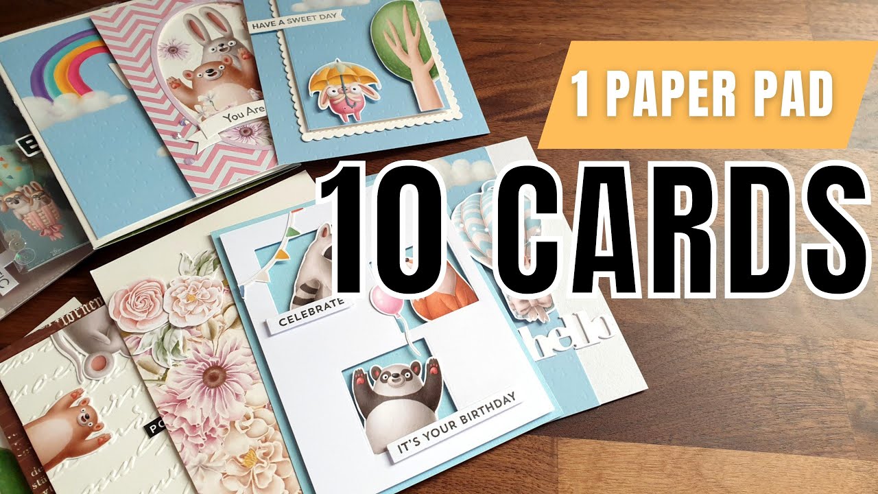 10 карточек - 1 блокнот ⭐ ИСПОЛЬЗУЙТЕ СВОЮ БУМАГУ! ⭐