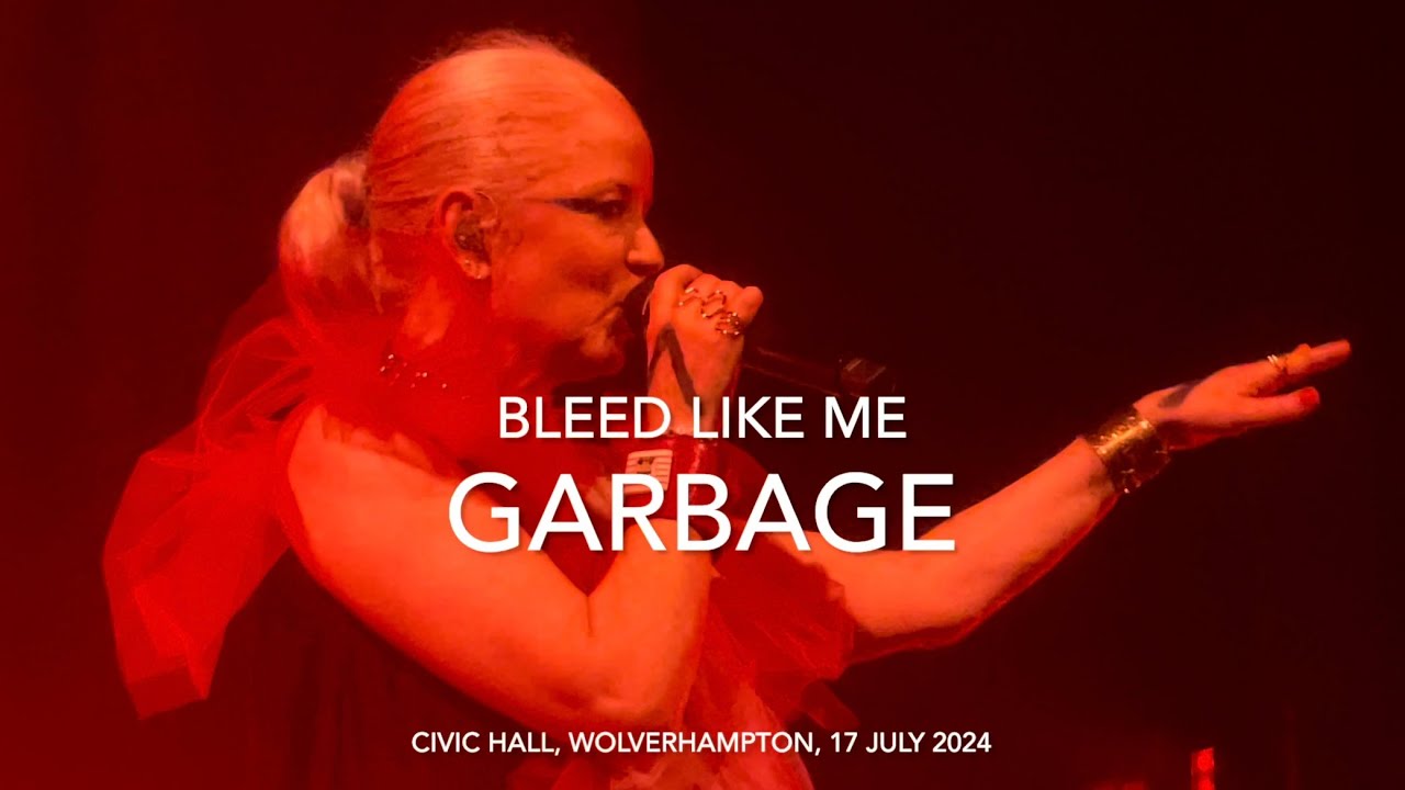 Garbage - Bleed Like Me - Live 4k @ Civic Hall, Wolverhampton, 17 July 2024