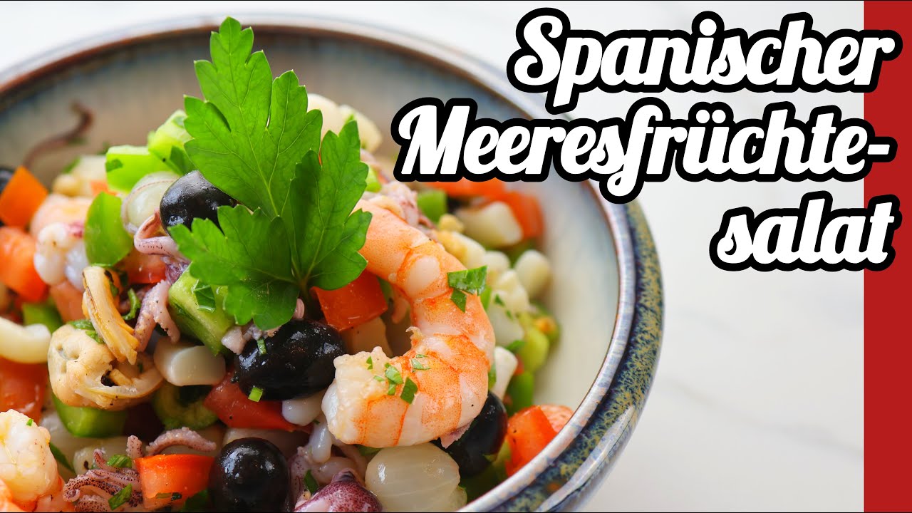 Spanischer Meeresfrüchtesalat Rezept | Salpicón de marisco