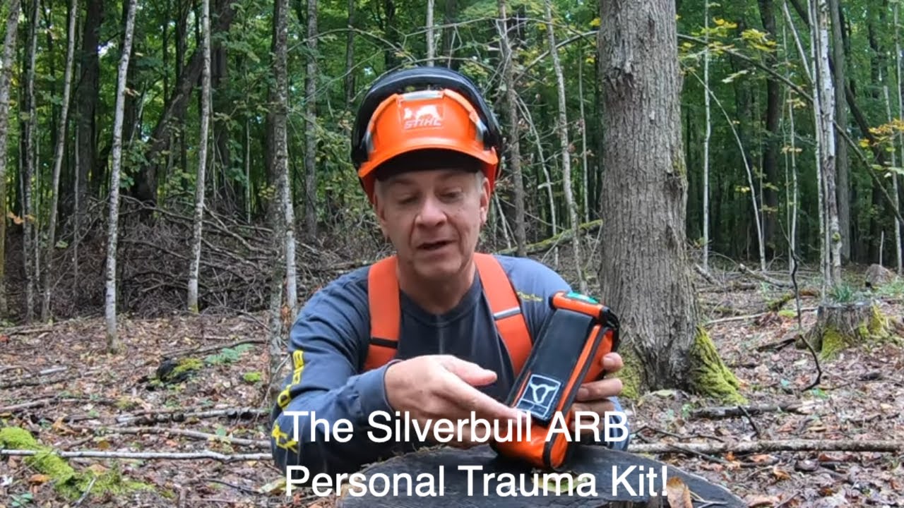613 Silverbull Personal ARB Trauma Kit. Chainsaw Safety. First Aid in The Forest! outdoors  4K