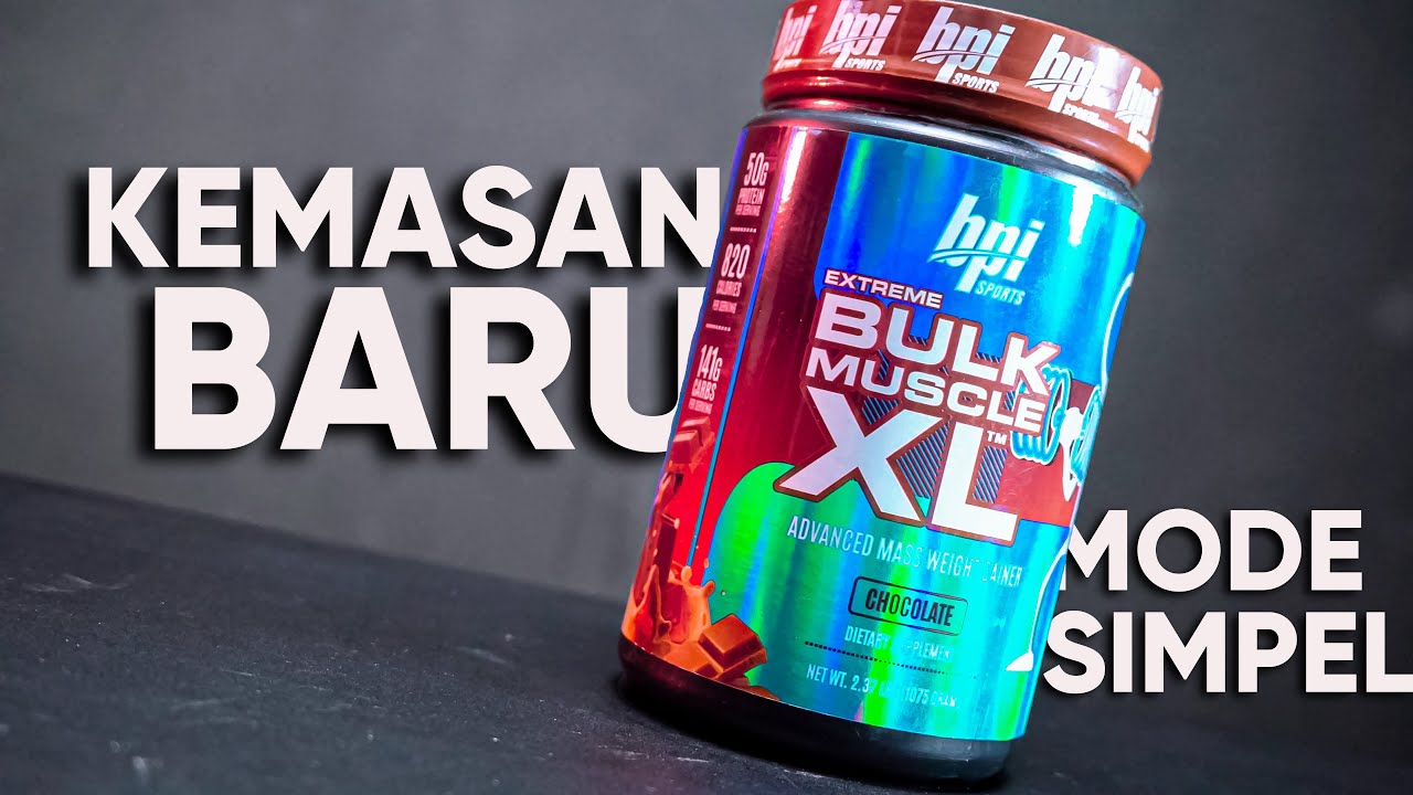 TERLALU SEDERHANA UNTUK SEKELAS PRODUK BPI | REVIEW BPI SPORT BULK MUSCLE XL SUPLEMEN GAINER