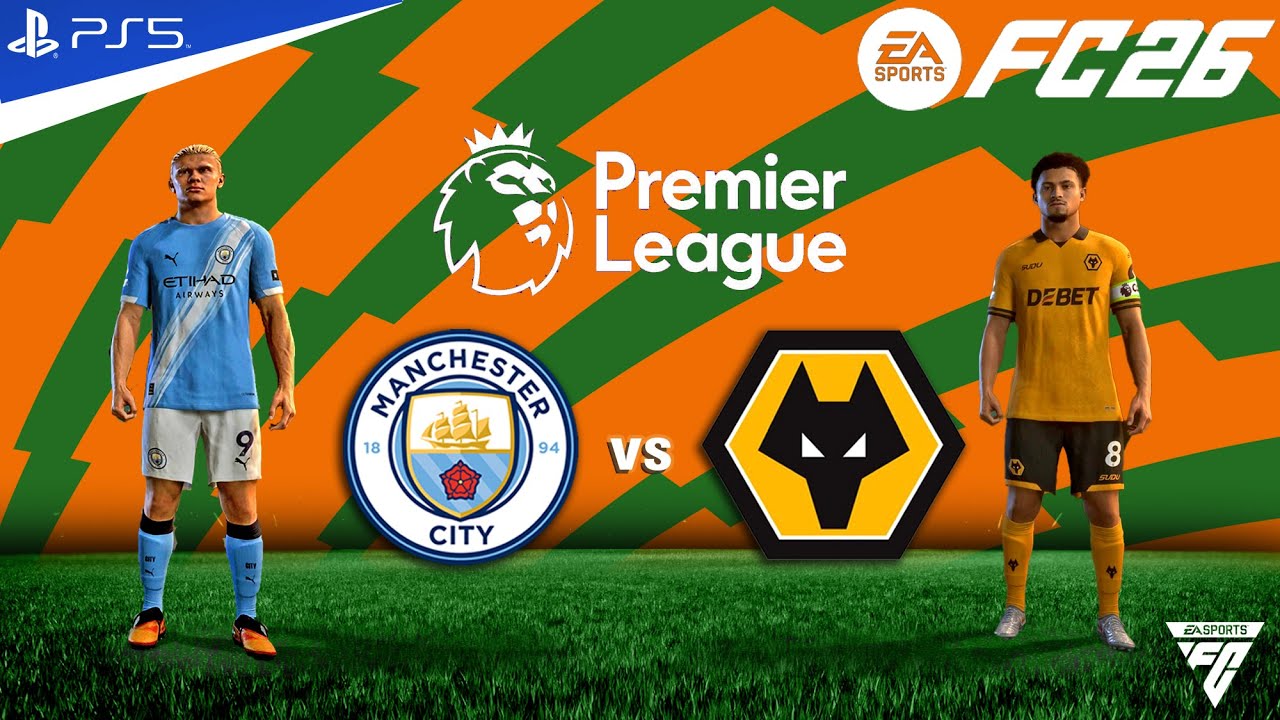 FC 26 - Manchester City vs Wolves - Premier League Match - Authentic Gameplay | PS5™ 4K