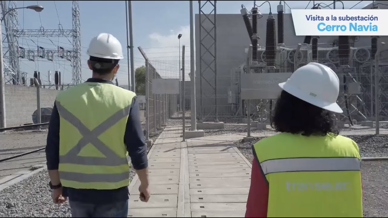Visita a la subestación Cerro Navia de Transelec