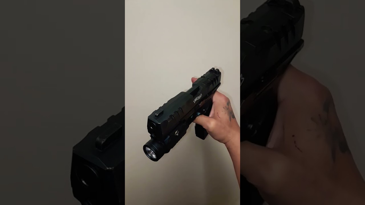 The Walther PDP With The 20 Rounds Magazine #pdp #waltherpdp  #pewpew #frt #airsoft #like