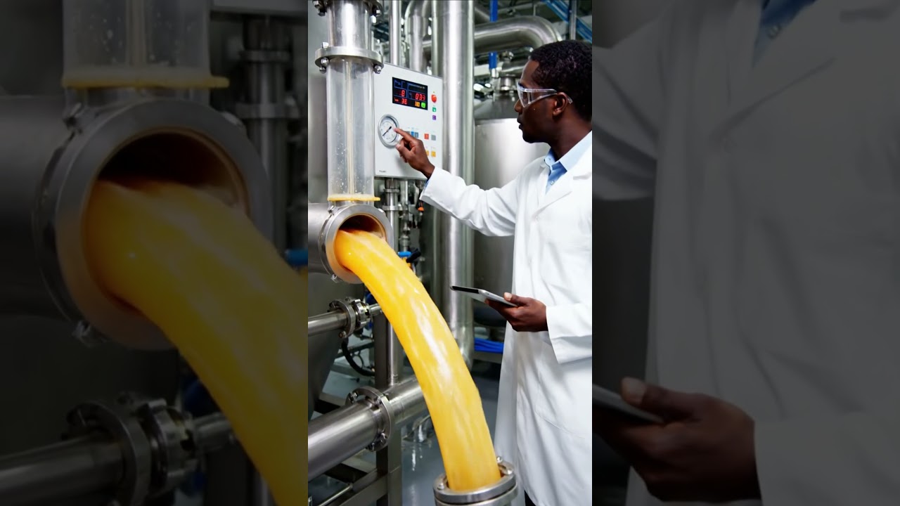 Real Orange Juice Manufacturing Process 🍊 | Factory Production