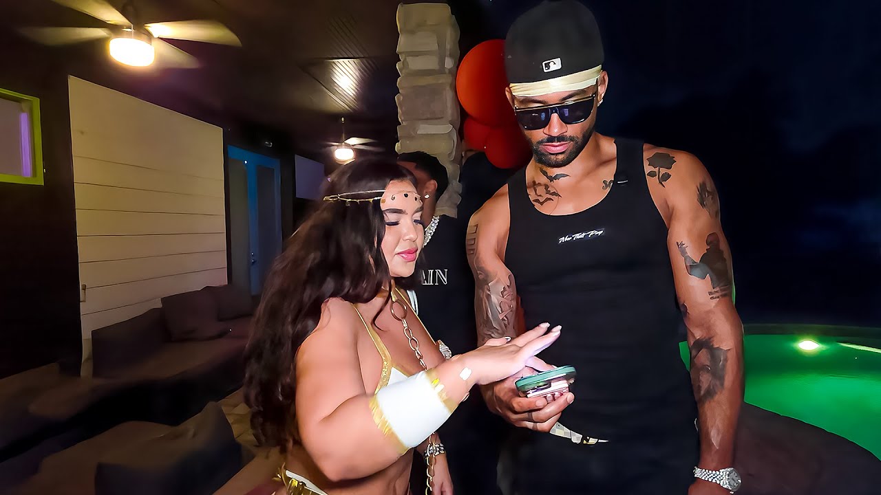McQueen Bags Baddies at Halloween Party!
