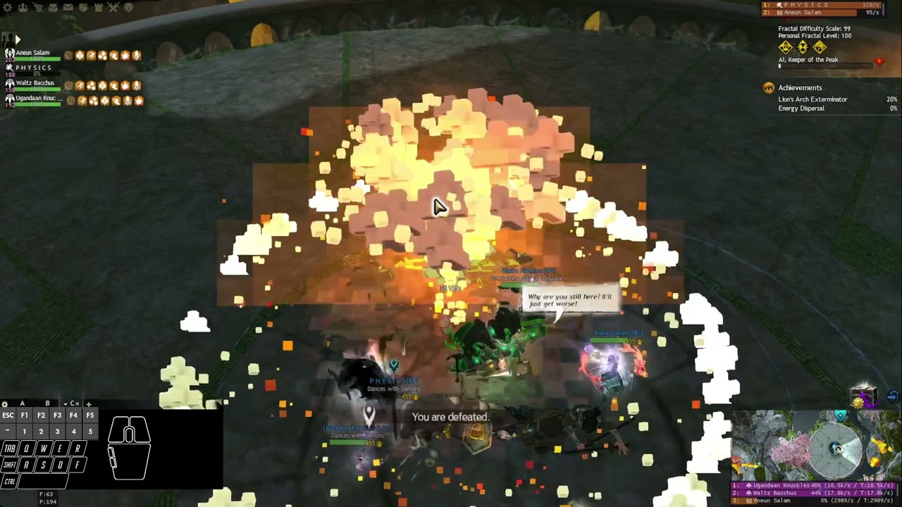 [Guild Wars 2] 230711 Fractal; Condi Virtuoso; 99cm
