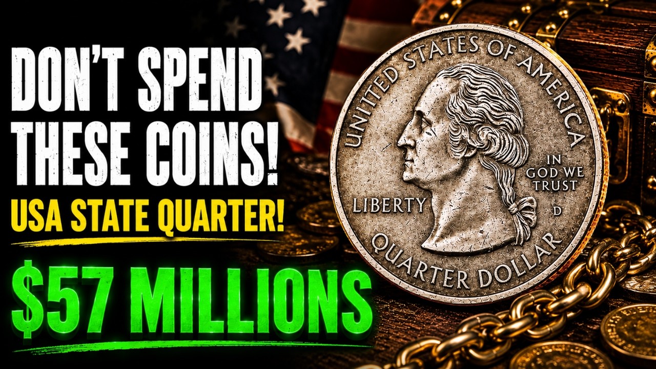 Most Valuable U.S State Quarter Dollar | Check Your Quarters Coins Before Spending Them!