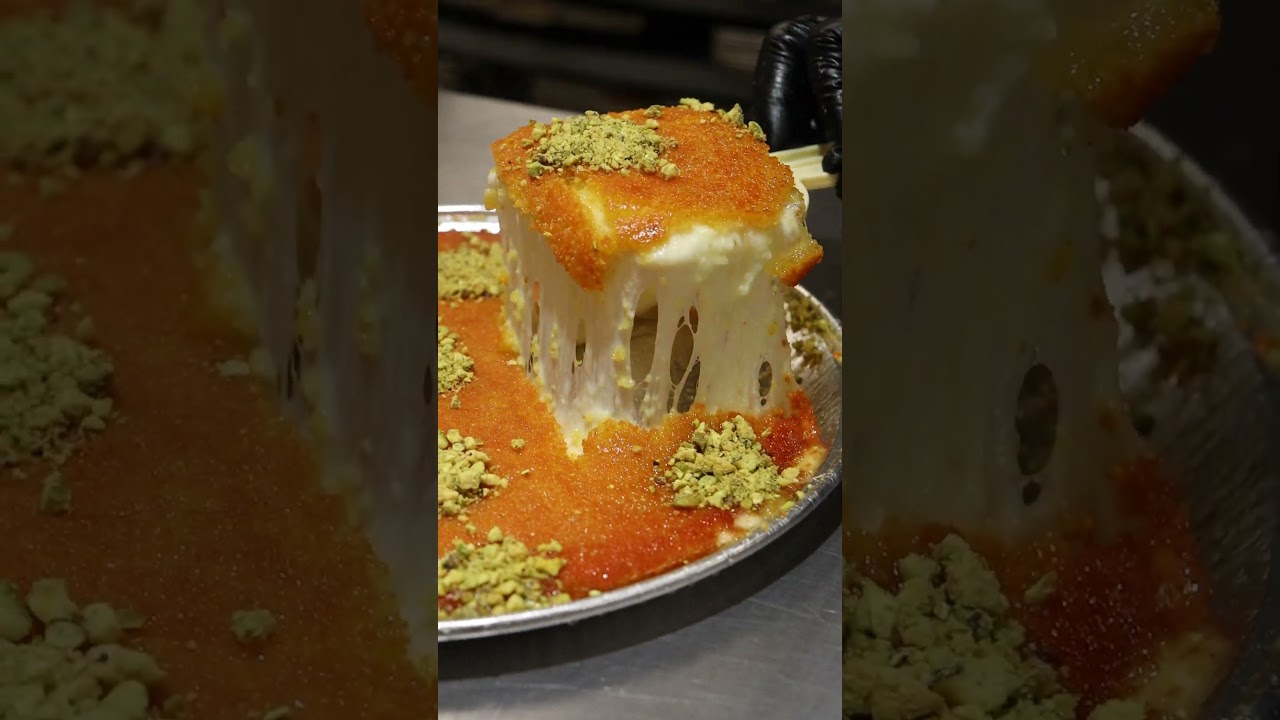 How to Make Knafeh (soft PALESTINIAN Dessert)