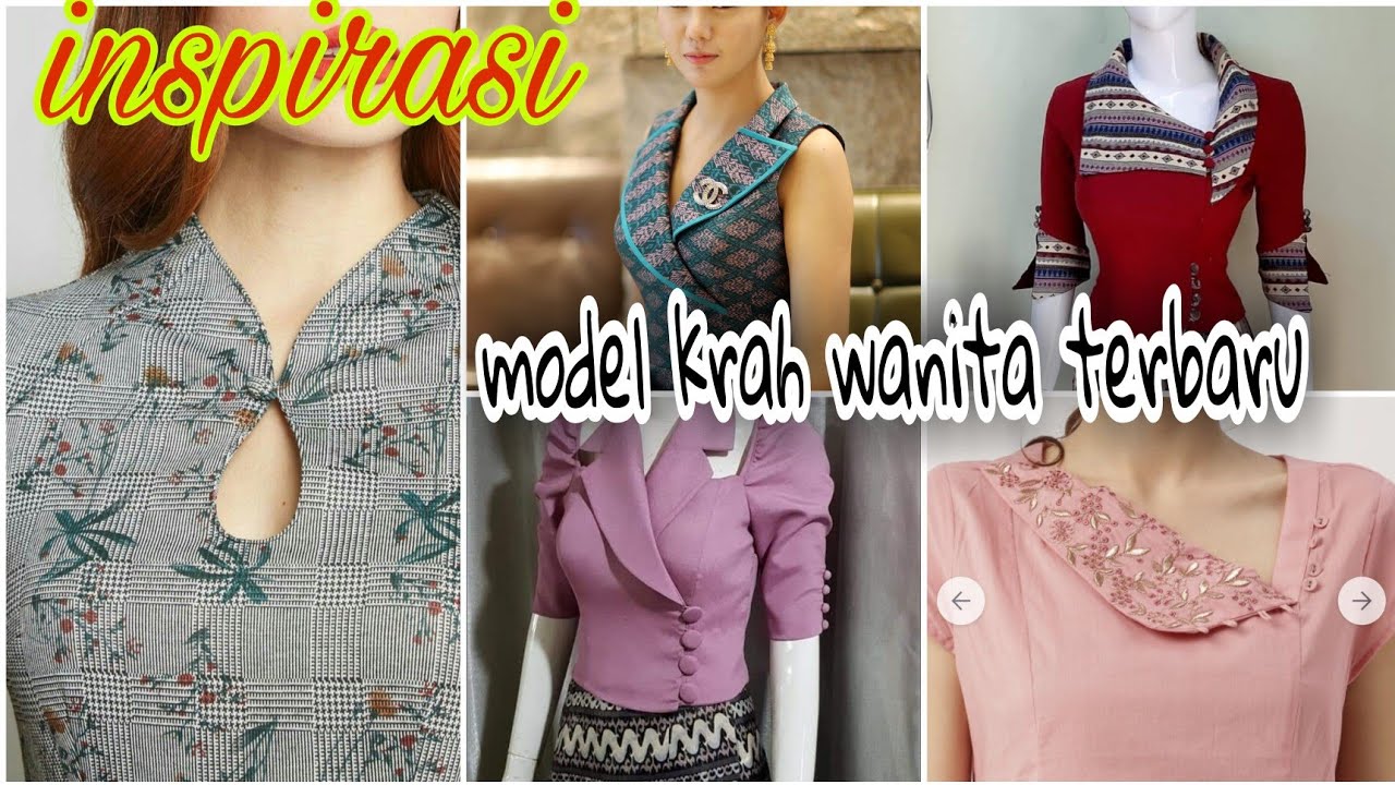 MODEL KRAH BAJU  WANITA MODERN