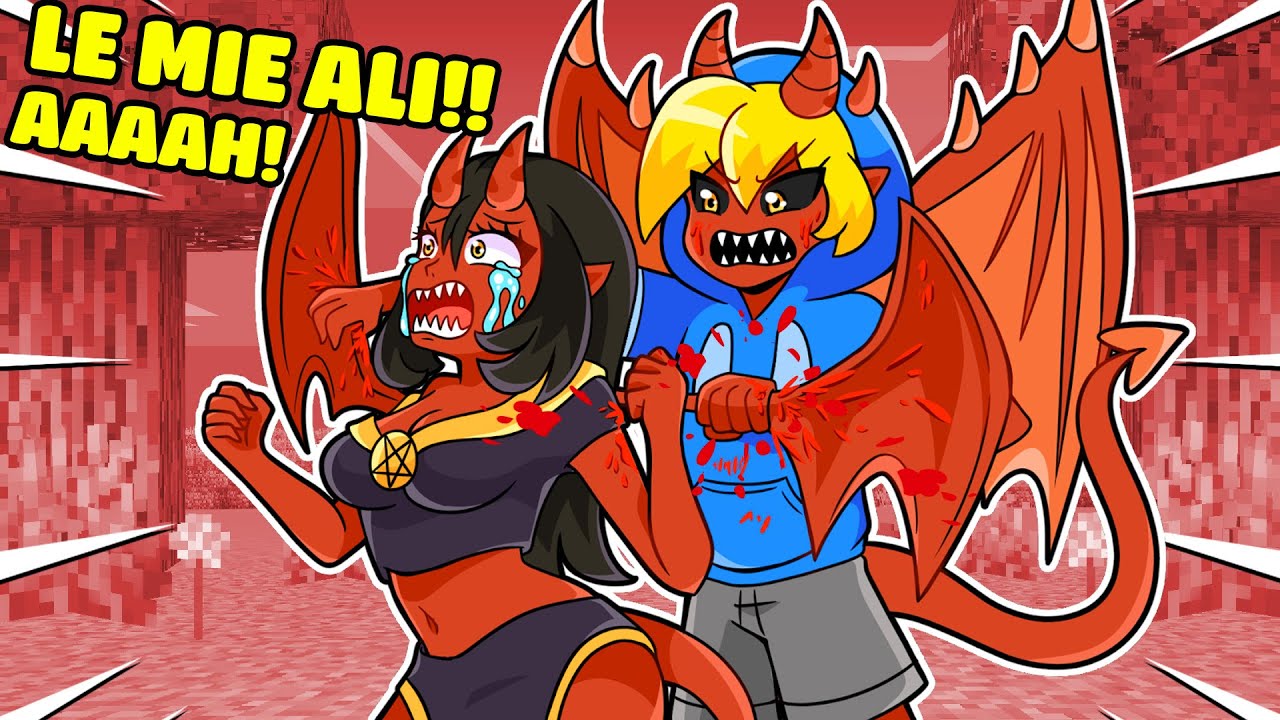 STRAPPO Le ALI Alla RAGAZZA DEMONE!! - Storie Di Minecraft #6
