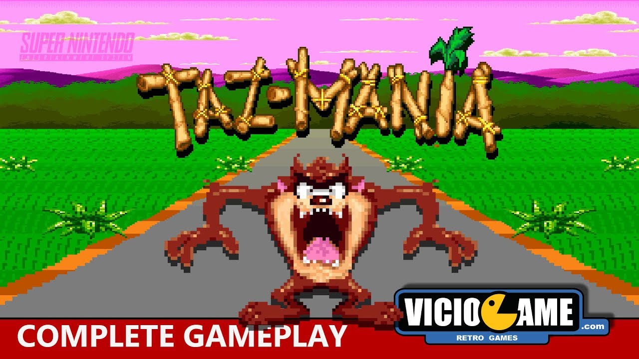 🎮 Taz-Mania (Super Nintendo) Complete Gameplay