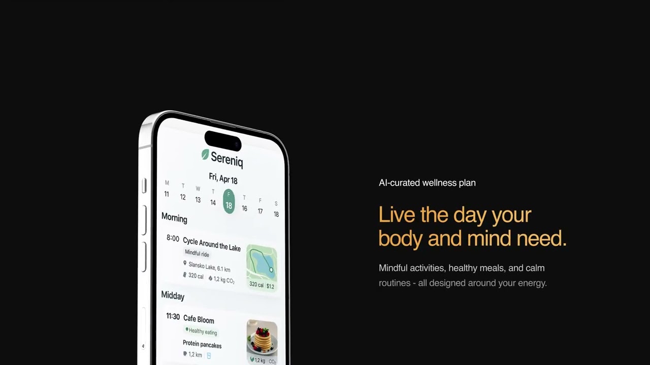 Sereniq - The AI Wellness App That Understands You