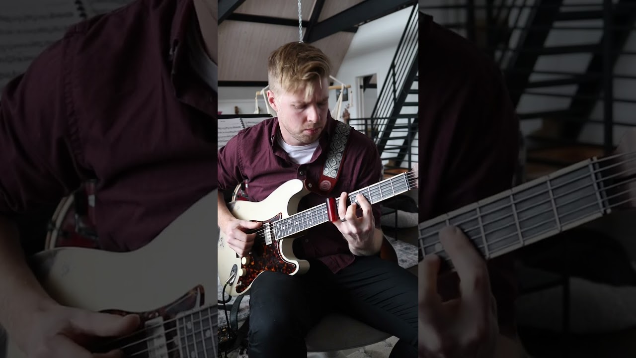 Superstition - Stevie Wonder Baritone Slide Guitar Jam