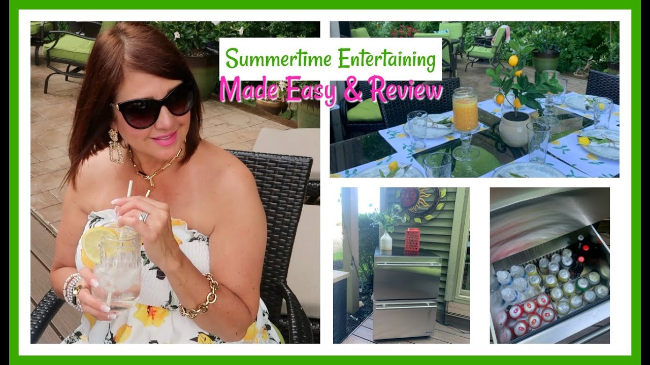 Summertime Entertaining Made Easy & Review | The2Orchids