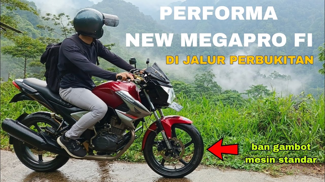 TEST NEW MEGAPRO FI DIJALUR PEGUNUNGAN‼️TERNYATA PERFORMANYA GINI⁉️