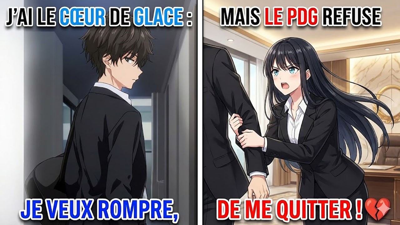 J'ai le cœur de glace  je veux rompre, mais le PDG refuse de me quitter ! 💔