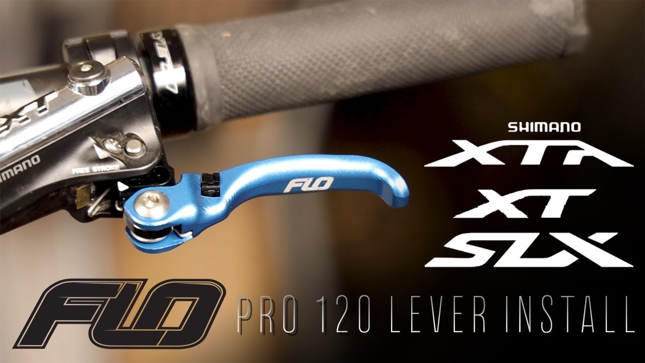 Unbreakable FLO Pro 120 Lever Install for Shimano XT/SLX Brakes | Mountain Bike Tutorial