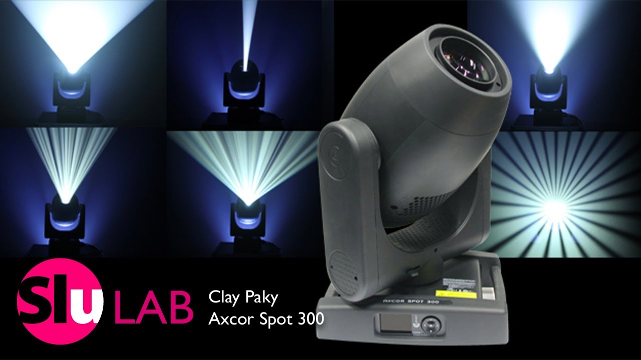 LAB 2018 // Axcor Spot 300, the little led prodigy from Claypaky