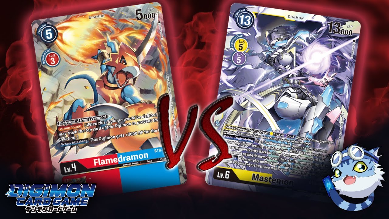 Rainbow Armor vs Mastemon Yellow Purple - Digimon TCG BT8 In-Person Match