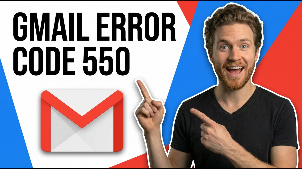 Fix Gmail Error Code 550 [Quick Troubleshooting Guide]
