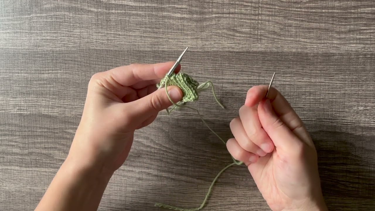 Kitchener Stitch (Grafting Knit Stitches)